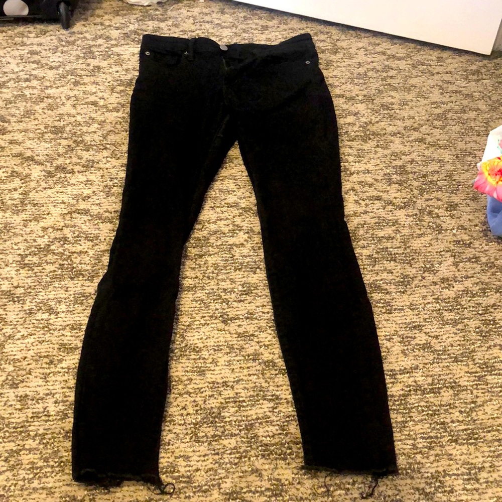Black cut off jeans